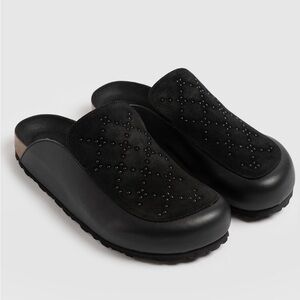 Saint + Sophia Lottie studded clogs